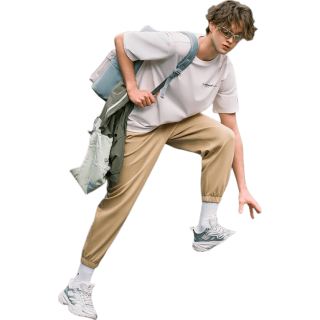 FILA 男子针织短袖衫 云白色 L 175/96A