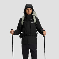 Jack Wolfskin ROBUST软壳三合一冲锋狼爪 5122271 黑色 S