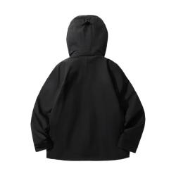 Jack Wolfskin 防风 男士软壳冲锋衣 黑色/6000
