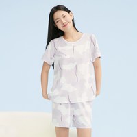 GOSO 香蜜闺秀 印花柔软 女士家居服套装