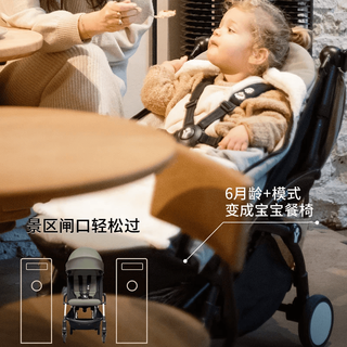 STOKKE YOYO3 婴儿推车 可折叠 湖水蓝