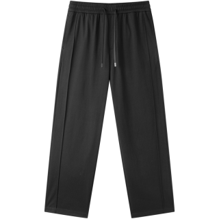 gxgjeans 男装 多色宽松运动直筒卫裤休闲裤男裤舒适 26夏新品 黑色 L (175) -31码