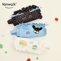 VANWALK 野餐系列 品牌原创学生文具袋花边少女枕头大容量拉链笔袋