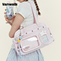 VANWALK Fruit Power原创设计可diy吧唧二次元痛包女生手提单肩包