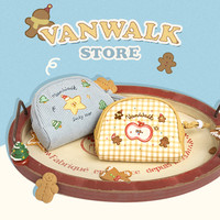 VANWALK 圣诞系列 品牌定制女生礼物零钱包随身便携钥匙证件收纳包