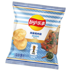 乐事 薯片 青酱烤肉味 135克 FIFA世界杯限定系列