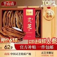 移动端、京东百亿补贴：半山农 灵芝片 250克