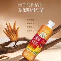 三得利 茶清萃佛手红茶无糖茶饮料500ml*15瓶整箱