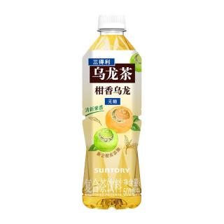 88VIP：三得利 无糖柑香乌龙茶饮料 7500ml 500ml*15瓶