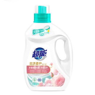 超能 花漾柔护洗衣液 2kg 花悦蔷薇香