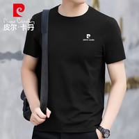 pierre cardin/皮尔·卡丹 宽松透气 男士短袖T恤