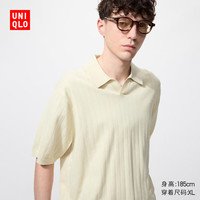  UNIQLO/优衣库 可机洗 男士针织polo衫