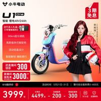 小牛电动 U1 one 电动自行车 48V24Ah锂电