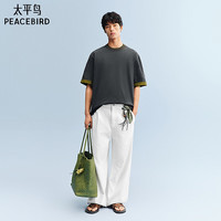  PEACEBIRD/太平鸟 纯棉 男士T恤