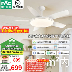 雷士 智控护眼 吊扇灯