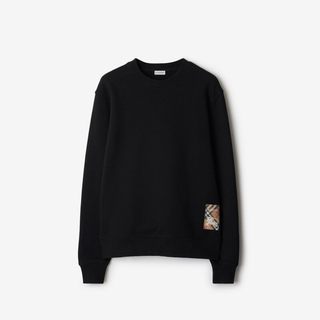 BURBERRY 格纹标签棉质运动衫 81018891 男士卫衣