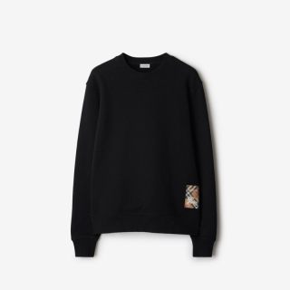 BURBERRY 格纹标签棉质运动衫 81018891 男士卫衣