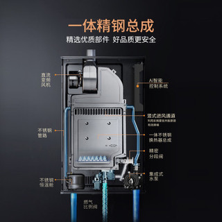 YORK约克 JSQ30-16S 不锈钢换热器 16L 天然气 燃气热水器