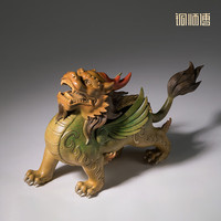 铜师傅 《金背貔貅》客厅 桌面 铜摆件工艺品 装饰摆件伴手礼物 金背貔貅（小号）