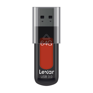 Lexar 雷克沙 S57系列 LJDS57-64GABGN USB3.0 U盘 黑色 64GB USB