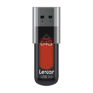 Lexar 雷克沙 S57系列 LJDS57-64GABGN USB3.0 U盘 黑色 64GB USB