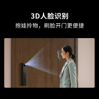 龙霆 智能门锁人脸识别电子锁全自动指纹锁密码锁防盗门锁A3FD