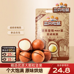 三只松鼠 夏威夷果 500gx2袋