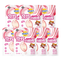 妙可蓝多奇炫奶酪棒水蜜桃味90g*7包儿童即食零食