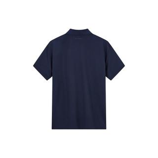 九牧王 JT2EX20270 凉感科技 藏青 3XL 男士POLO衫