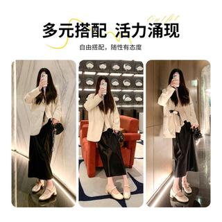 ST&SAT 蝴蝶结粗跟玛丽珍女单鞋