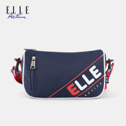 ELLE Active 女士印花单肩包 休闲大容量