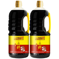 李锦记 蚝鲜一品鲜酱油 1.75L*2 瓶装