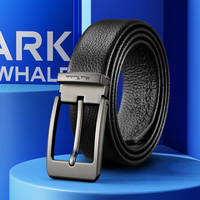  MARK FAIRWHALE/马克华菲 真皮头层牛皮 男士皮带