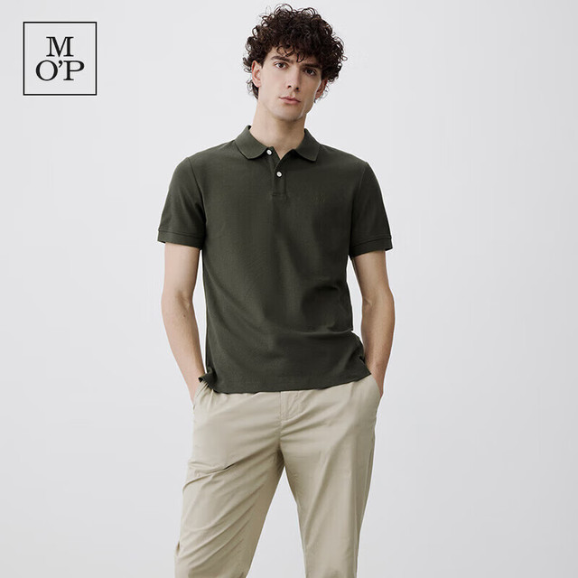 移动端、京东百亿补贴：Marc O'Polo 男士短袖POLO衫