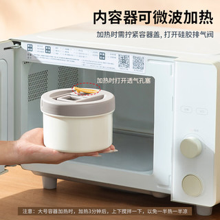 泰福高 T0393 纯钛材质 2.5L 保温饭盒