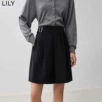  LILY/丽丽 显瘦显高 女士短裤