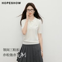 红袖 假两件 女士针织衫