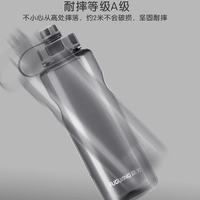 富光 大容量水杯子便携防摔户外男女运动2000ML太空杯军训 灰色 2000ml