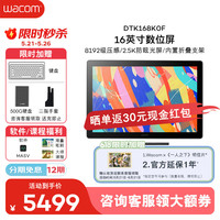和冠 数位屏16英寸专业设计师手绘屏DTK168K