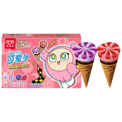可爱多 Cornetto 可爱多 蓝莓草莓味冰淇淋 20g*8支