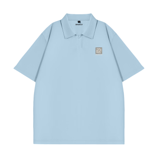 JEANSWEST LIFE 无界凉感透气 翻领宽松 短袖POLO衫