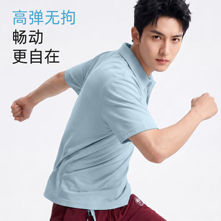 JEANSWEST LIFE 无界凉感透气 翻领宽松 短袖POLO衫