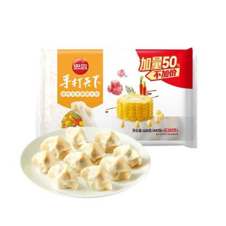 思念 水饺系列 手打天下 猪肉玉米蔬菜水饺  600g