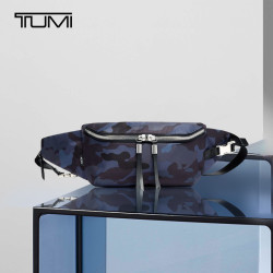TUMI 【一包多背】男女弹道尼龙胸包腰包轻量便携分区收纳百搭