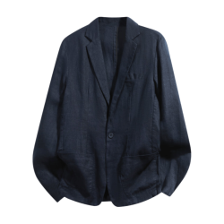 PLAYBOY 100%亚麻 男士西服上衣