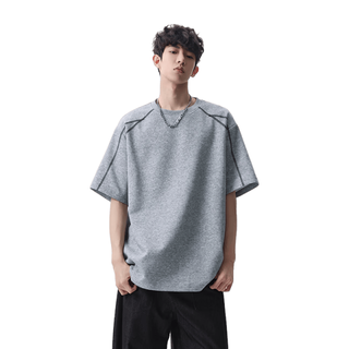  Homlean 拼接设计 男士短袖