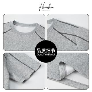  Homlean 拼接设计 男士短袖