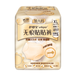 护舒宝 无痕贴贴裤安心裤 XL码 8条