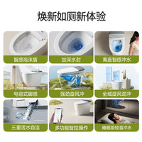 箭牌 1209-A NFC智控 脚触翻盖冲水 305mm坑距 智能坐便器