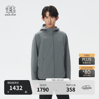 KOLON SPORT LHJK5AN021-DG 男款软壳夹克